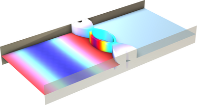 考虑声-结构相互作用的声音分区拓扑优化