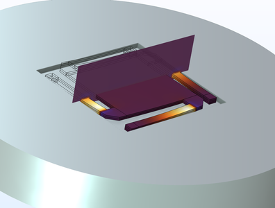 预应力微镜振动:热黏性-热弹性力学耦合