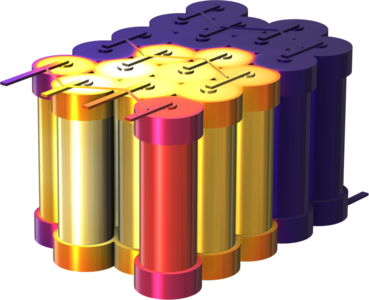 电池组中的热失控传播