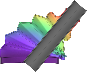 橡胶套密封件的接触分析