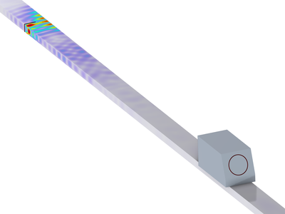 板状试样无损检测时产生的兰姆波