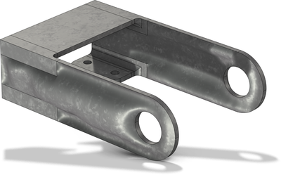 支架 - 特征频率形状优化