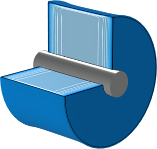 纸板卷中的水分输送