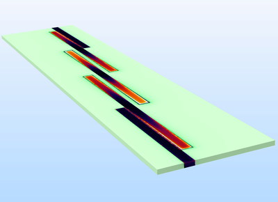 耦合线带通滤波器