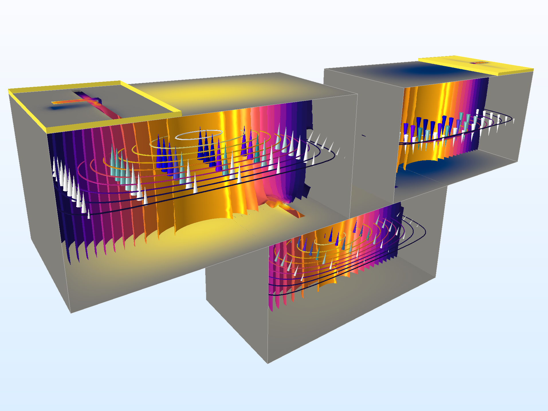 级联矩形腔滤波器