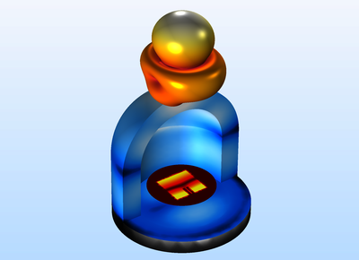 含双层介质透镜的天线罩