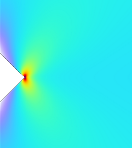 评估奇异应力场