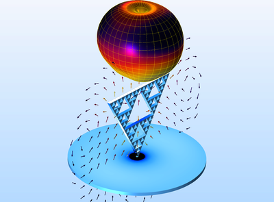 Sierpinski 分形单极天线