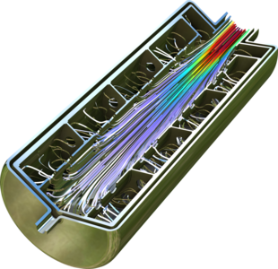 金属氢化物储氢罐的充氢过程