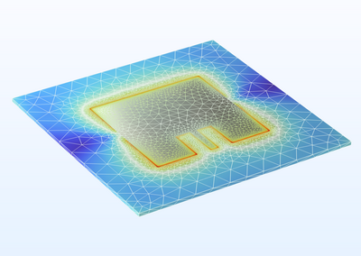 微带贴片天线的网格自适应研究