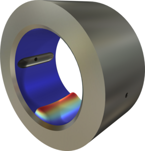 圆柱轴颈轴承的弹流润滑