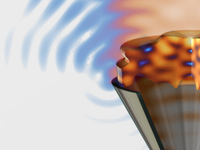 圆锥喇叭透镜天线的前端优化