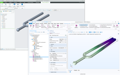音叉的几何参数优化