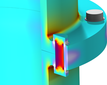 管路连接处的预应力螺栓