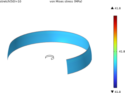 球形橡胶气球的膨胀 - 壳和膜版本