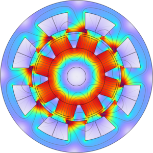 发电机二维模型