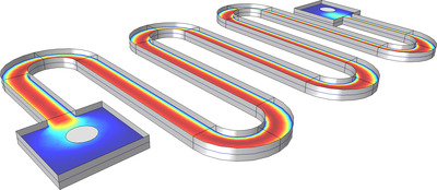 蛇形微反应器中的烃脱卤