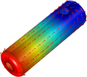 钢罐中的壳扩散
