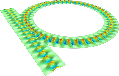 光学环形谐振腔陷波滤波器