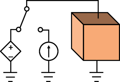 将电流-电压开关应用于模型
