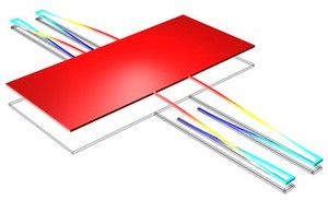 薄膜谐振器中的残余应力 - 三维