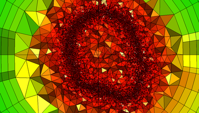 构建不规则几何的替代方法：对规则形状进行材料数据插值