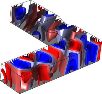 带直角弯头的管道