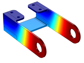 支架 - 随机振动分析