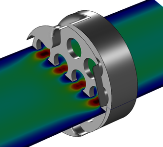 耵聍挡板声学：转移矩阵计算