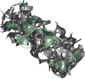 在微观尺度上分析多孔结构