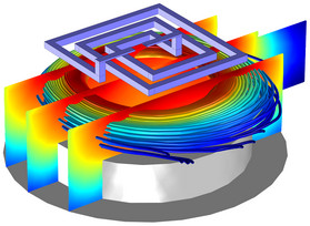 ICP 反应器,氩化学 - 三维