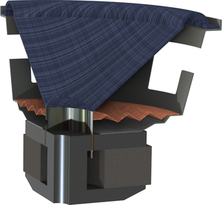 扬声器驱动器三维模型 - 频域分析