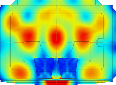 基于COMSOL多物理场耦合的微波炉食物烹饪虚拟仿真模型开