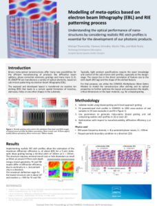 Modelling of meta-optics ...