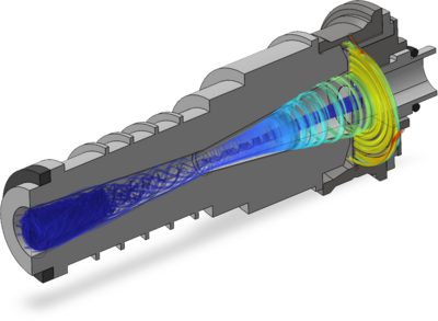 Influence of gas feeder ...