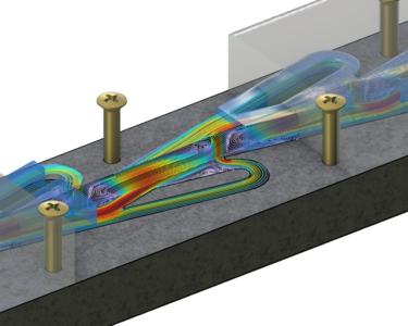 Fluid flow simulation of ...