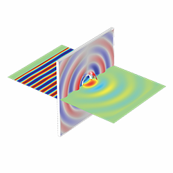 基于波动光学仿真的金属薄膜孔阵列表面等离极化激元波函数理论