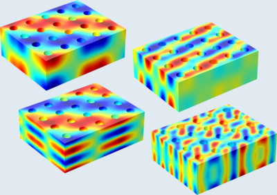 反铁磁偶极-自旋波仿真