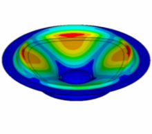 安装在有限大障板上的轴对称扬声器特性的近似计算方法