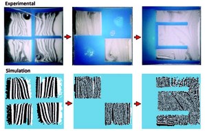 层流静态混合器建模